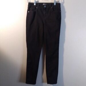 Style & Co Black Wash Skinny Leg Jeans 4 Petite